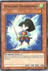 Stinging Swordsman - PHSW-EN004 - Common - 1st Edition x3 - Near Mint