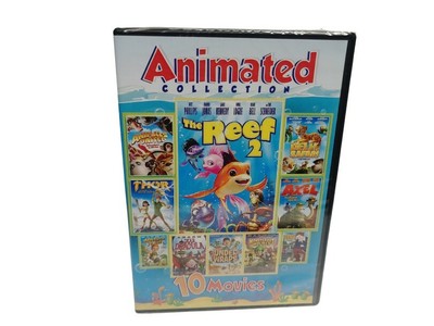 10-Film Animated Family Collection (DVD) Children's Animation Movie