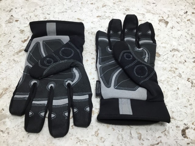 Duluth men’s XL Winter proof work gloves black style 11094