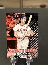 2022 Topps Welcome to the Show Black Parallel /299  Ted Williams Red Sox