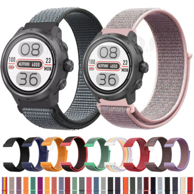 For COROS APEX 2 Pro /APEX 42mm 46mm /PACE 2 3 Woven Nylon Loop Sport Strap Band