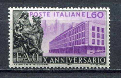 s6746) ITALIA REP. 1955 MNH**  FAO 1v - Foto 1 di 1