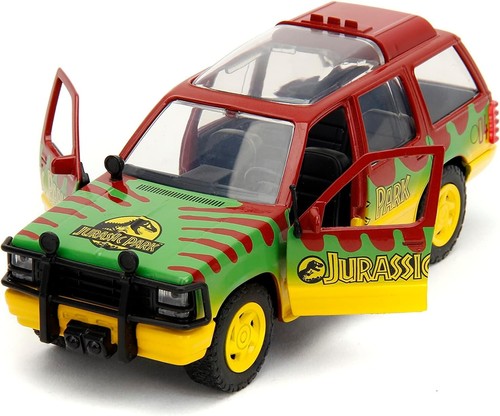 Jurassic World Diecast Modell 1/32 1993 Ford Explorer - Brandneu & Versiegelt - Bild 4 von 10