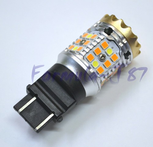 Canbus LED Switchback Light White Amber 3157 Two Bulb Rear Turn Signal Stock OE - Bild 2 von 12