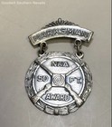 45mm Silver Marksman NRA 50 FT. Award Medal Brooch — photo 4