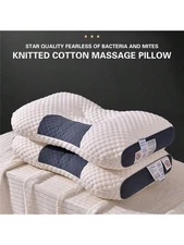 Neck Cervical Orthopedic Massage Pillow For Better Sleep Free Shipping US