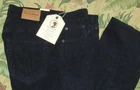 DUCK HEAD Navy Blue Cotton Corduroy Pants Made In USA 32 x 32 NWT