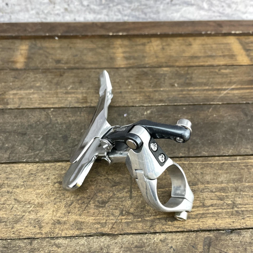 Vintage Shimano Deore XT FD-M735 Front Derailleur 28.6 mm Clamp NOS Japan MTB - Image 4 of 4