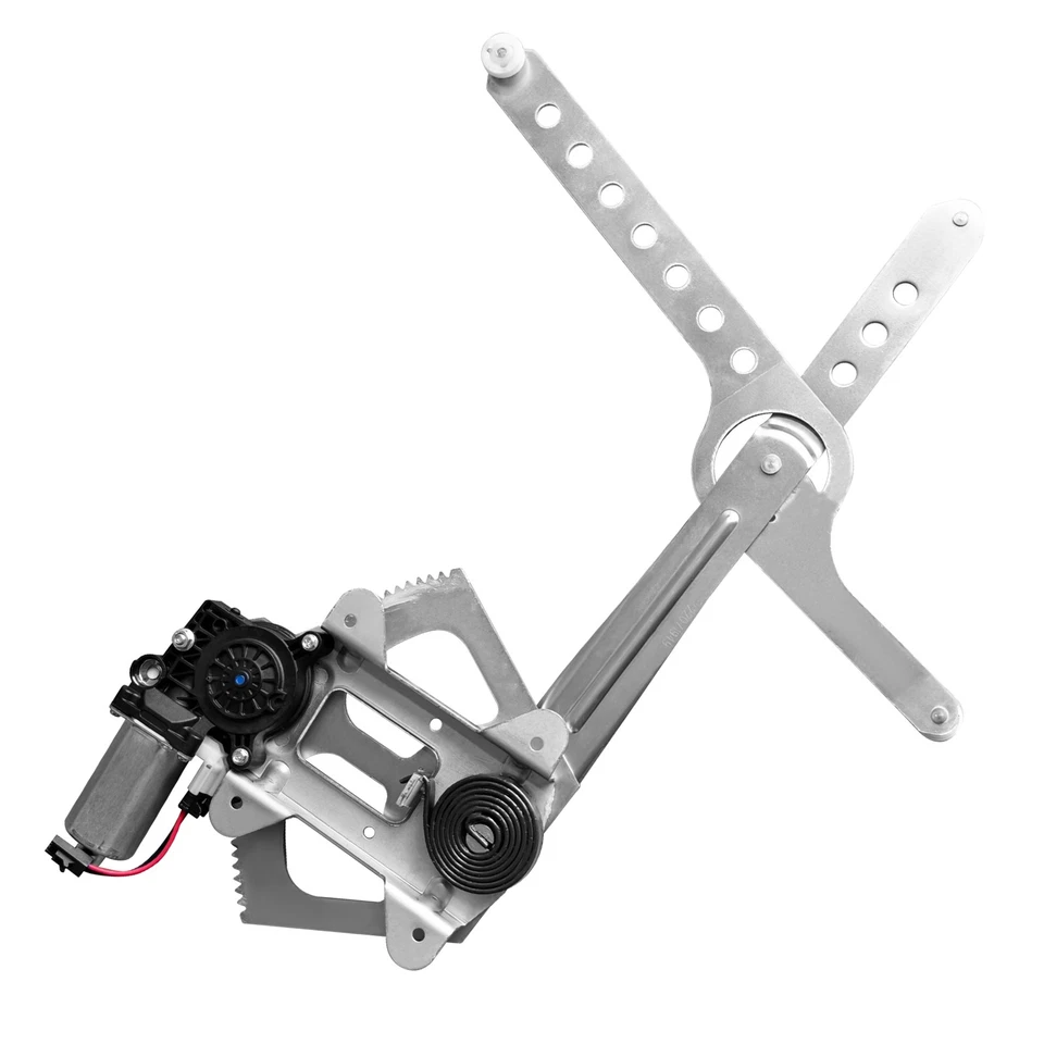 Regulador de ventana eléctrica lateral izquierdo con motor para Chevy GMC C1500 K1500 1988-2000 Foto 2 de 4