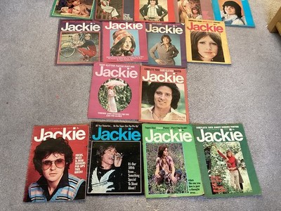 VINTAGE JACKIE magazines 1973 bundle 15 issues June July august September 