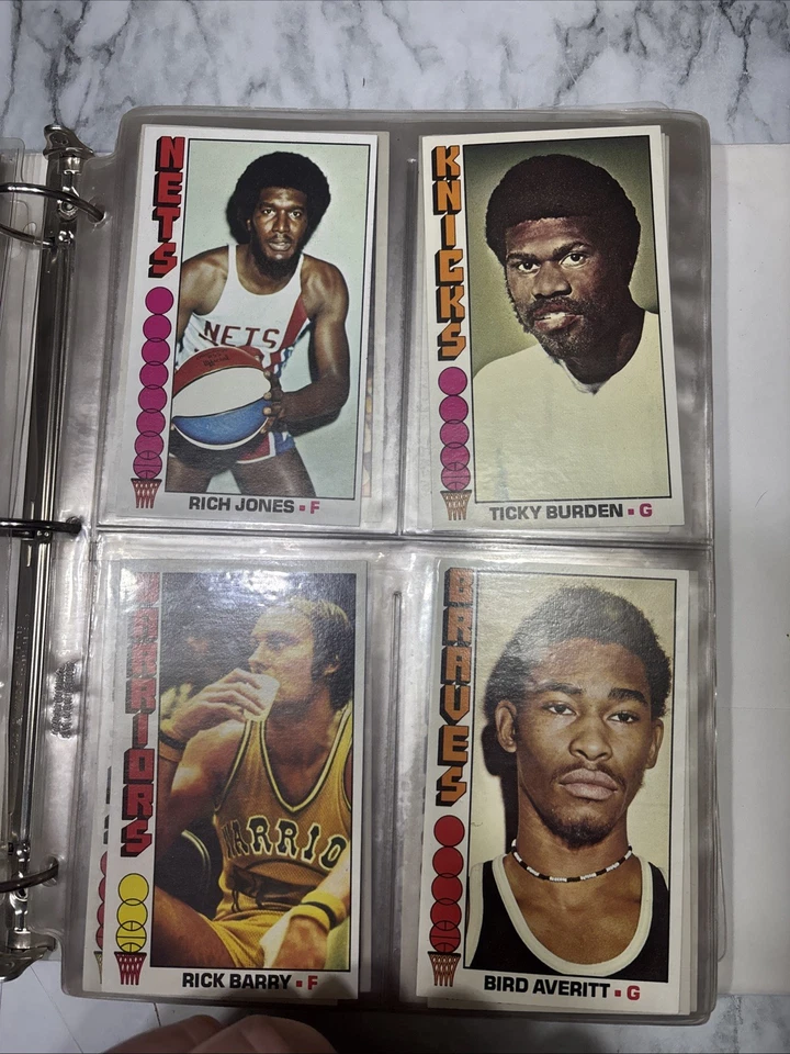 1976-77 Topps 篮球完整系列 #1-144 EX Erving Kareem Maravich — 第 3/4 张图片