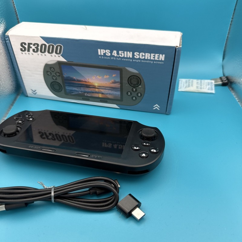 SF3000 Handheld Games Console, Retro Game Console NO MICRO SD
