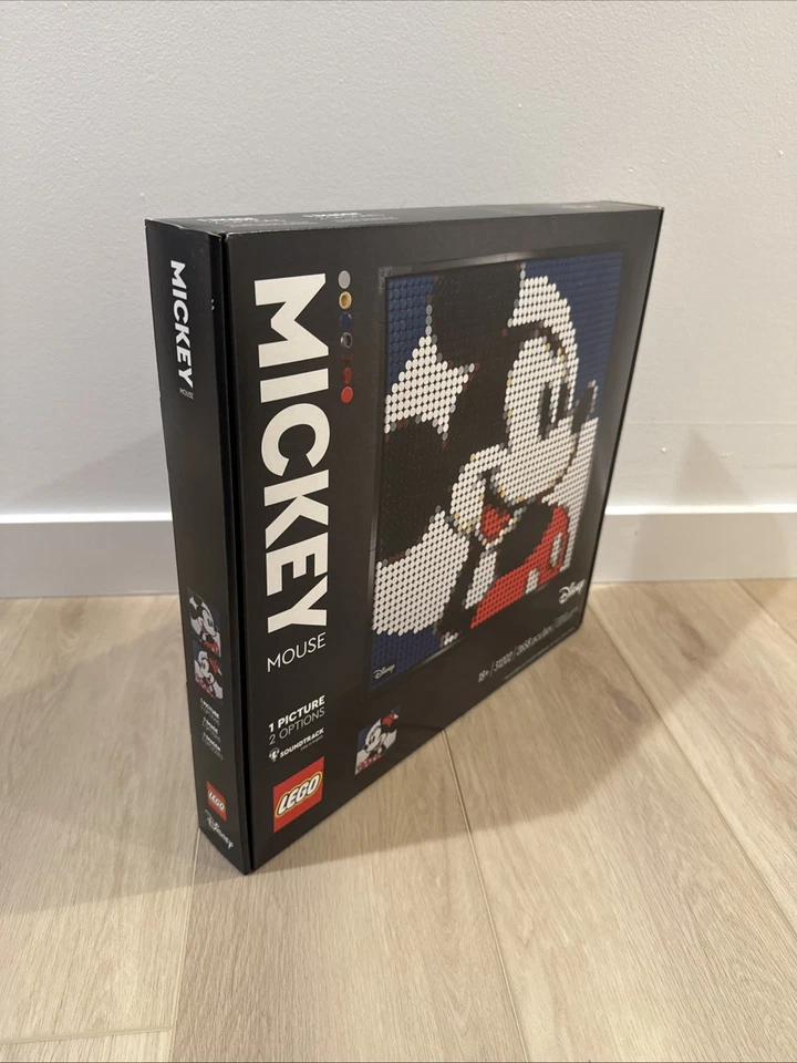 LEGO Art - 31202 Disney's Mosaic Mickey & Minnie Mouse - New Factory Sealed Box - Image 4 of 4