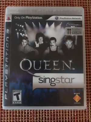 Queen: Singstar PS3 (PlayStation 3, 2009) Complete With Manual