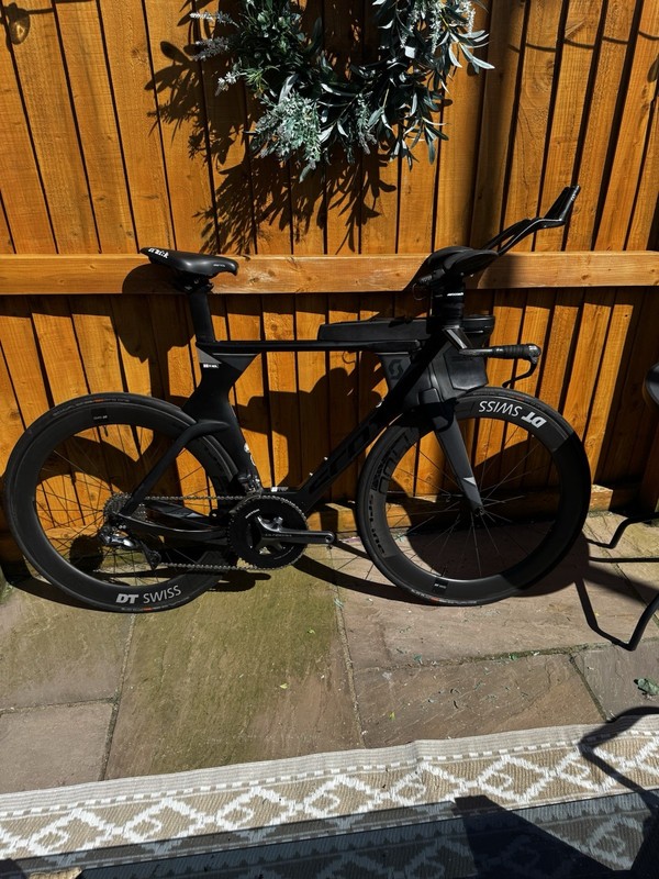 Scott Plasma 5 54cm Medium Size TT Triathlon Bike Ultegra Di2
