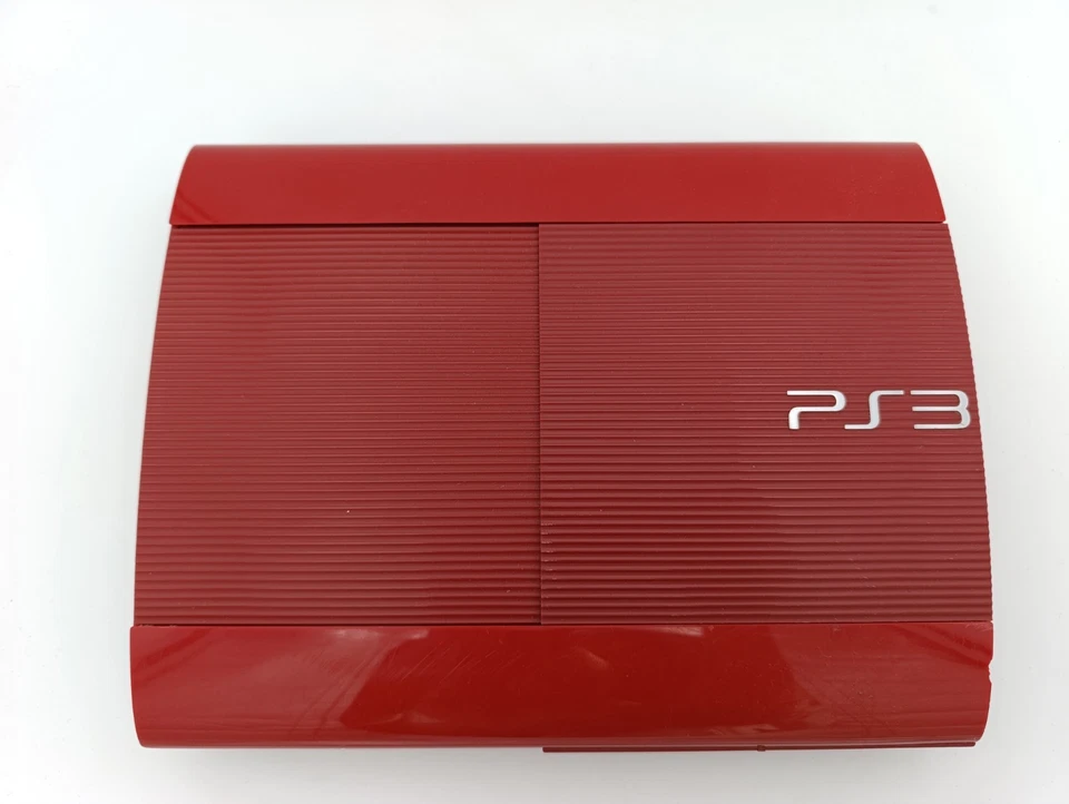 Sony PlayStation 3 Super Slim Rouge 250 Go – Console seule fonctionnelle - Photo 4/4