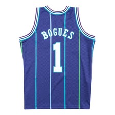 Mitchell & Ness NBA Swingman Jersey Hornets '94 Muggsy Bogues