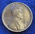 1913 Lincoln Wheat Cent Circulated Uncertified US Coin Choice EF