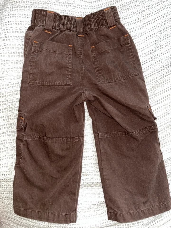 Pantalones marrones Mervyns Sprockets talla 2t Foto 2 de 3