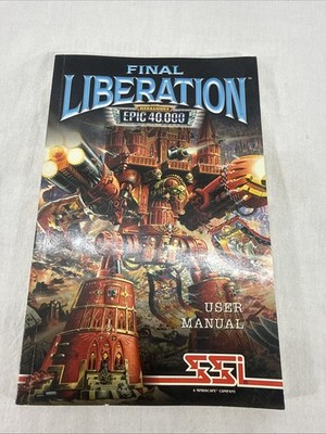 Warhammer 40,000 Final Liberation User Manual - No Game