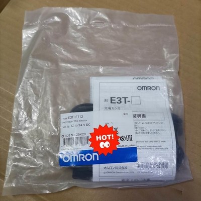 1PC new   E3T-FT12 Switch Sensor Photoelectric 12-24VDC 2M #mj