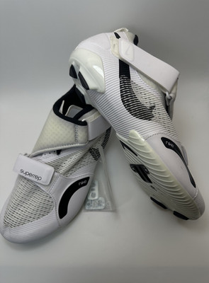 Nike SuperRep Cycle Indoor Training Shoes White Black Women s US 7.5