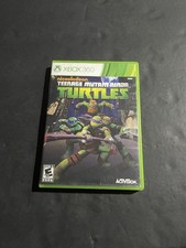 teenage mutant ninja turtles xbox 360 Case only