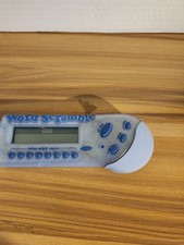 Radica Word Scramble Electronic Handheld Game 2004 gray. Tested working