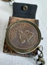 American Boy Scout Compass with Leather Case | Vintage Style Hiking Camping