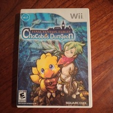 Final Fantasy Fables: Chocobo's Dungeon (Nintendo Wii, 2008) CIB