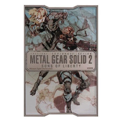 Metal Gear Solid 2 Solid Snake Limited Edition Ingot Metal Card