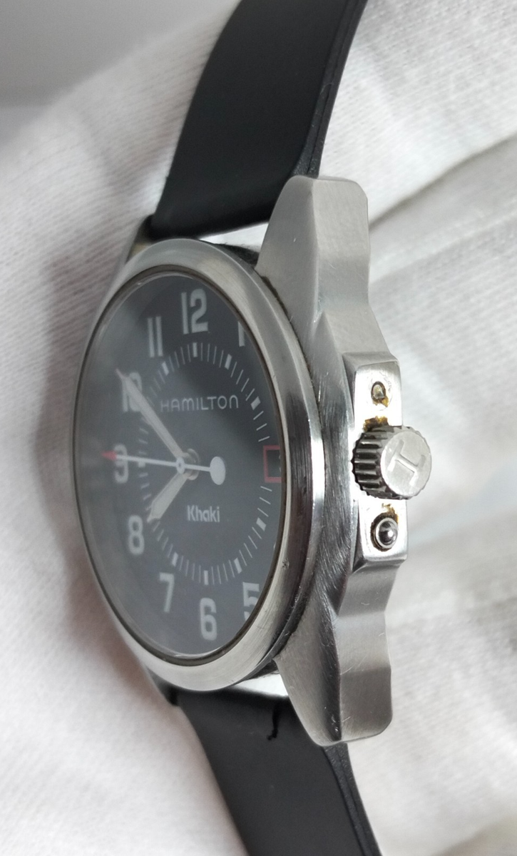 Hamilton Khaki Aviation Men's Black Watch - 6301 for sale online
