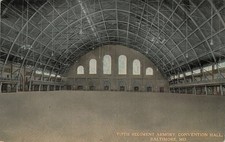 Fifth Regiment Armory Convention Hall Baltimore MD Postcard c1910s Fifth Regiment Armory Convention Hall Baltimore MD Postcard c1910s