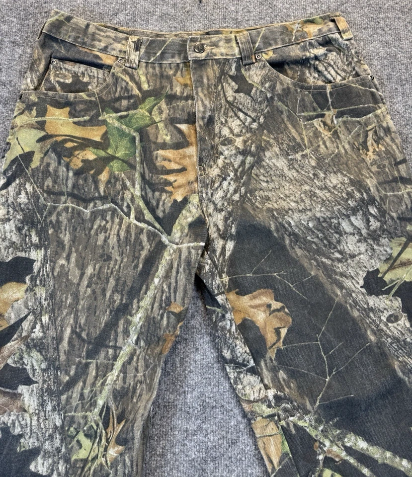 FieldStaff Hunting Pant's Men’s 38x32 Camo Carpenter Jeans  Realtree Style - Image 4 of 4