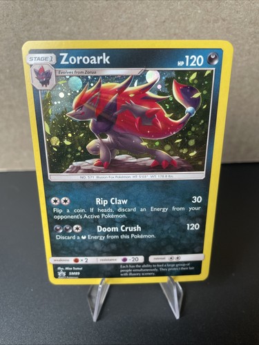 Zoroark SM89 Sun Moon Promos Holo Rare Black Star Promo Pokémon TCG