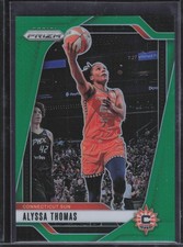 2024 Panini Prizm WNBA #44 Alyssa Thomas Green Prizms - Sun