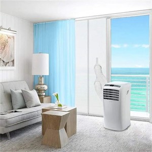 Mobile Air Conditioner Door Sealing Soft Cloth Home Screen Portable Sliding