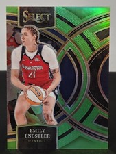 Emily Engstler 2024 Panini Select WNBA #173 Prizms Neon Green #/75