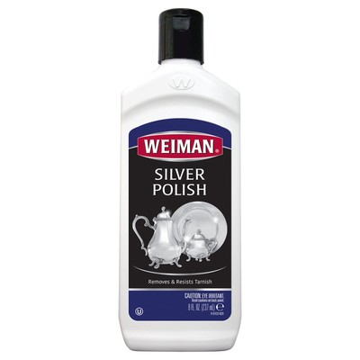 Weiman Silver Polish And Cleaner - 8 Ounce - Clean Shine And Polish Sa