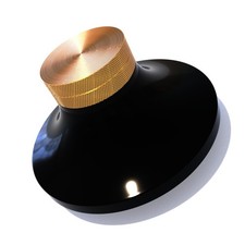 Record Clamp Record Stabilizer Vinyl Turntable Anti-Vibration Aluminum Gold Knob