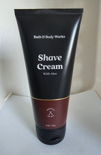 Bath Body Works Mens SHAVE CREAM lightly scented with Sage Lavender NEW