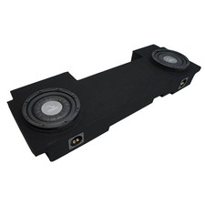 2002-2013 Chevy Silverado HD Crew Truck Harmony F124 Dual 12" Sub Box Enclosure