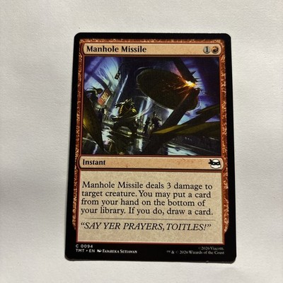 MTG - Manhole Missile - Teenage Mutant Ninja Turtles NM/M | eBay