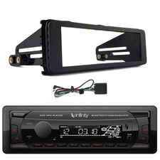 Infinity FM Radio Receiver w/ Dash Kit (fits select 1998-2013 HD Motorcycles)
