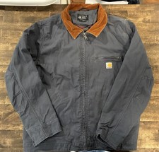 Carhartt Rugged Flex Bluestone Detroit Jacket Size XL Men s