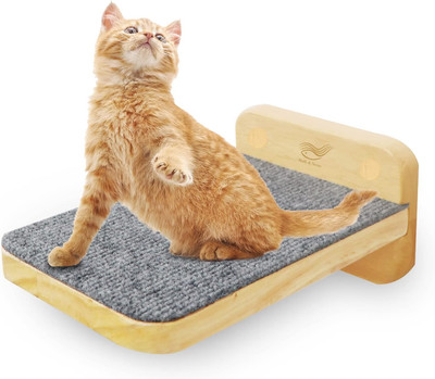 Cat Climbing Shelf Wall Mounted Cat Climbing Step Wooden Cat Stairway Small 
