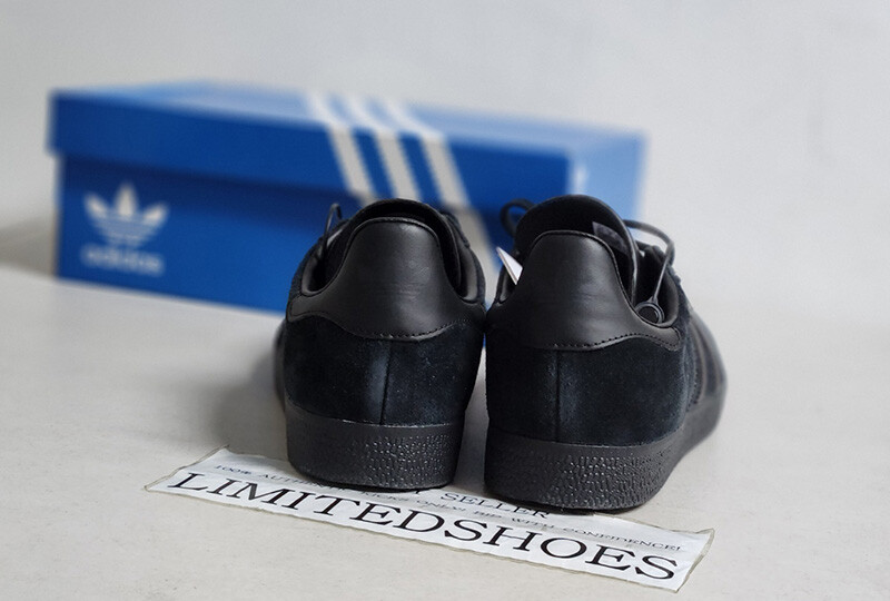 Size 5 - Adidas Gazelle Triple Black for sale online | eBay