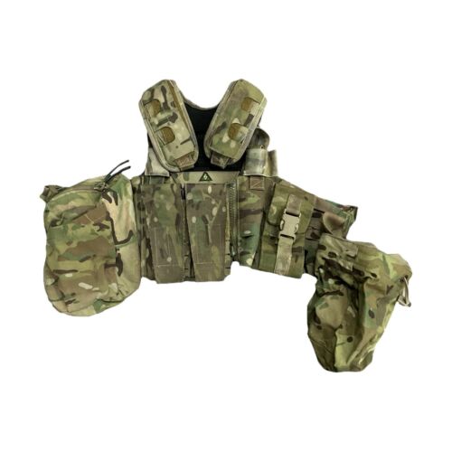 Genuino Ejército Británico UKSF Ultra-ligero TRIALS MTP Correas C2R Sistema de Transporte - Imagen 2 de 13