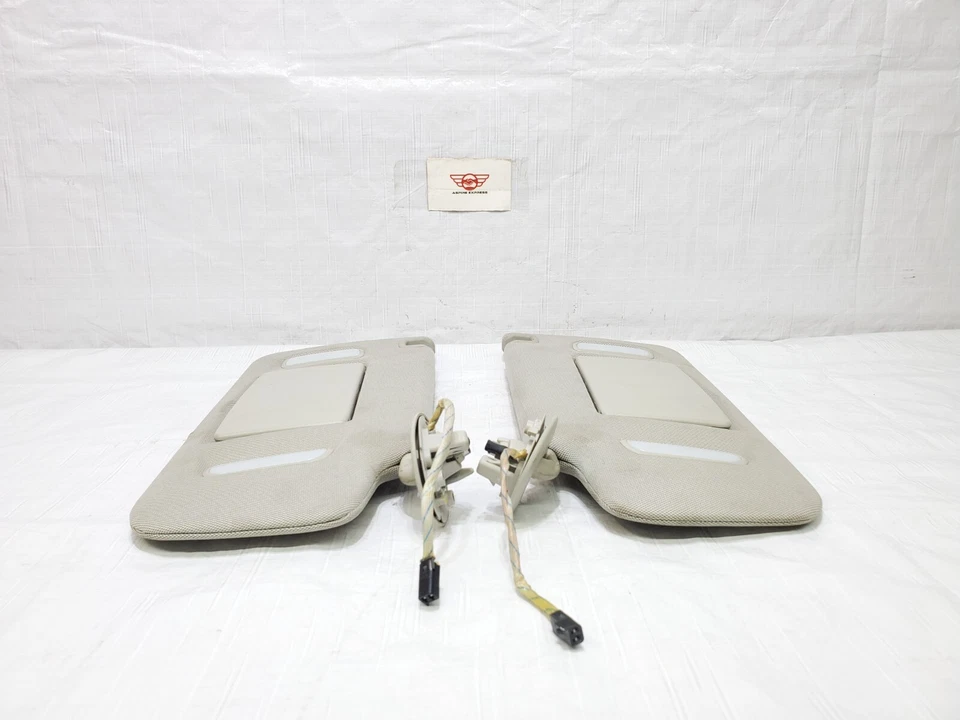 2015-2016 Chevrolet Colorado Sun Visor Set Left Driver & Right Passenger Side Foto 3 de 4