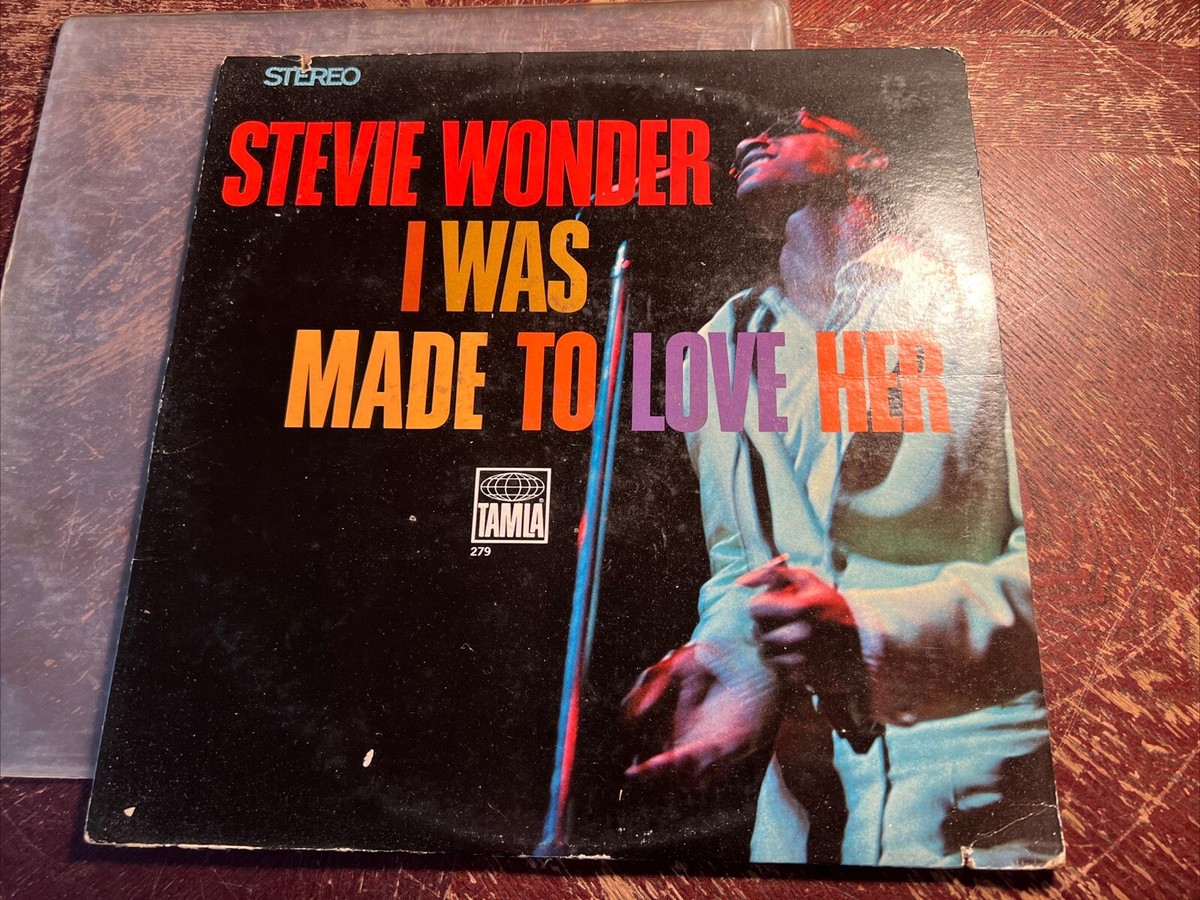 米LP Stevie Wonder I Was Made To Love Her S279 TAMLA /00260 Stevie Wonder – I Was Made To Love Her – Vinyl (Hollywood